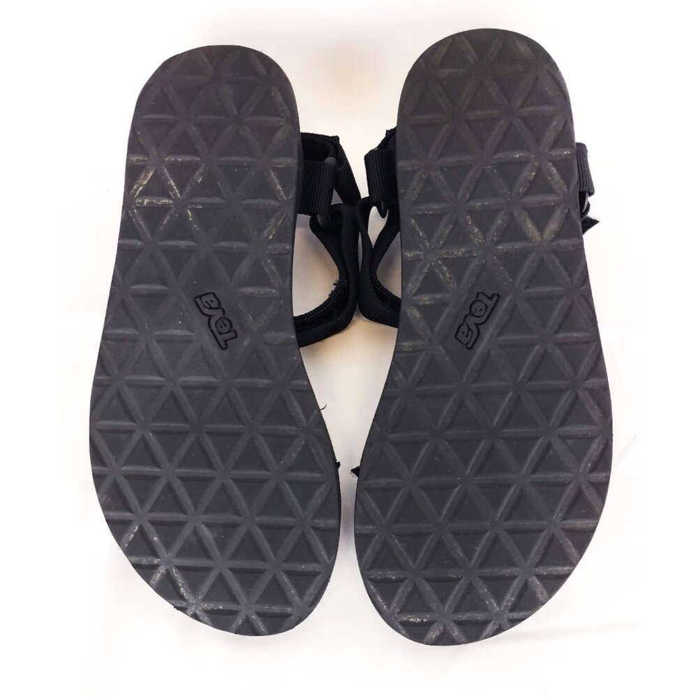 Teva Black Women's Classic Strap Sandals - Picture 5 of 5